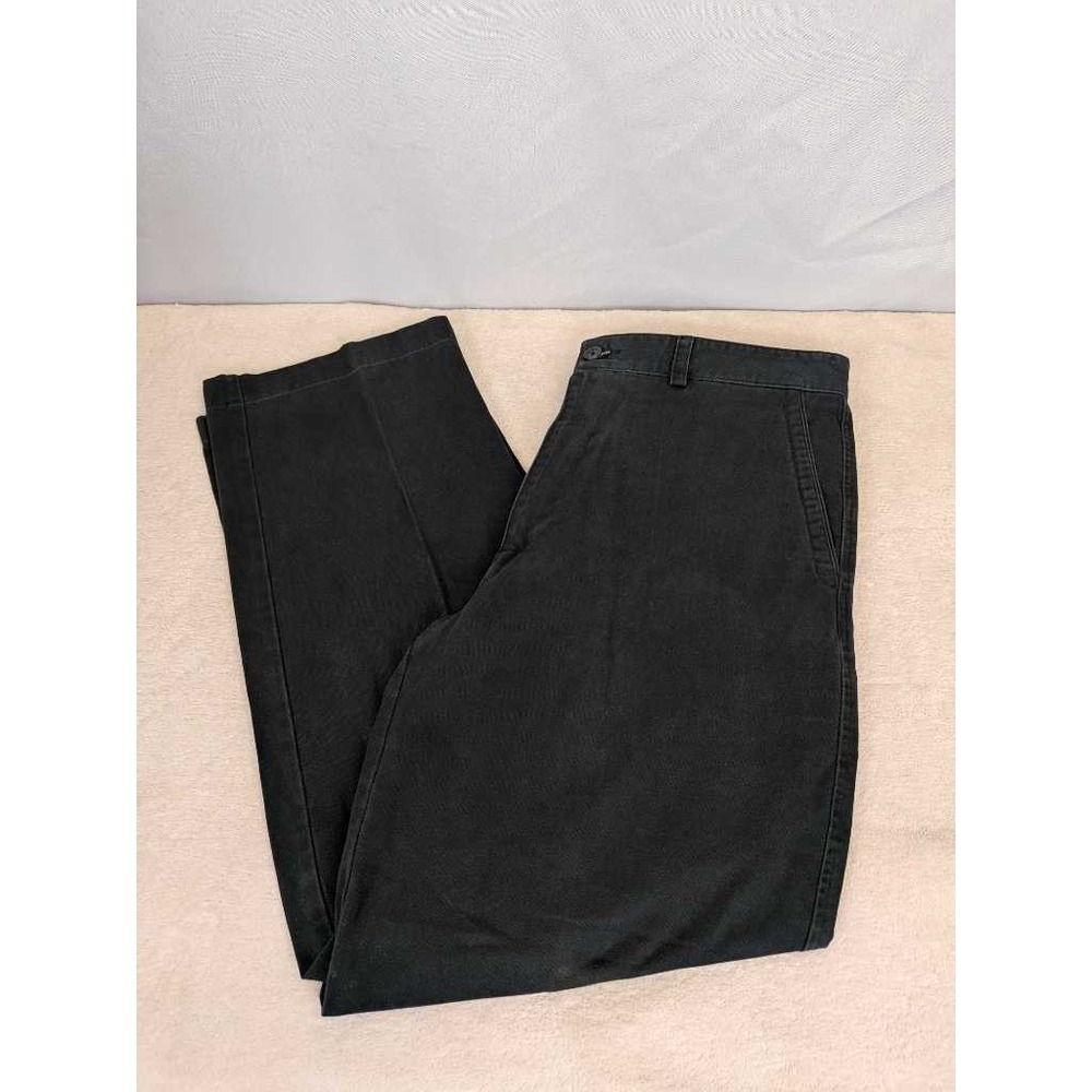 RedHead Men's Black Cotton Chinos Pants 34W x 30L Casual Work Khakis‎